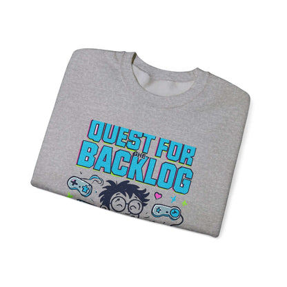 Backlog Crewneck Sweatshirt - Gamer Crewneck on model 5
