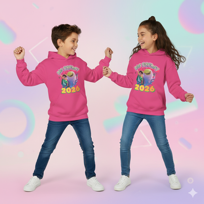 Big Energy Hoodie Kids – Cartoon Cozy Sweatshirt