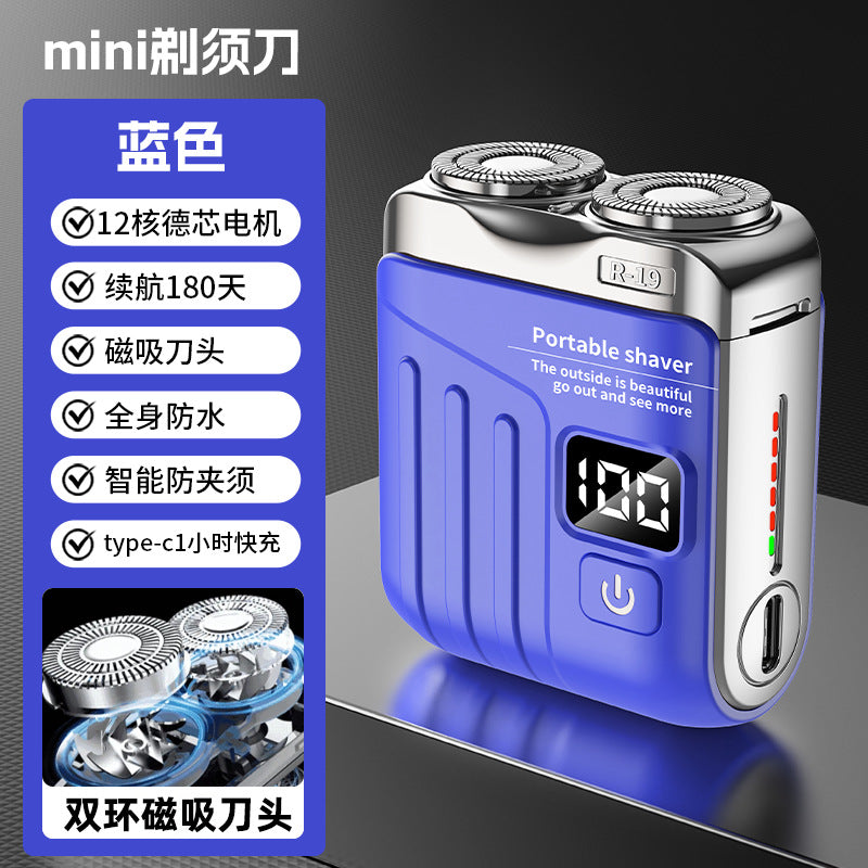 German Mini Portable Electric Shaver for Men 12