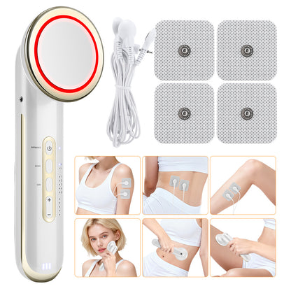 EMS Body Sculpting Device with rechargeable battery, easy-to-use portable design, perfect for home fitness, quick fat burning, and body toning on the go
