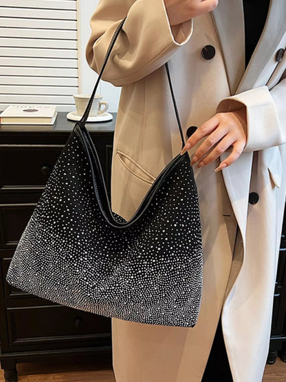 Rhinestone Tote Bag Rhinestone Tote Bag - JOJO Fashion