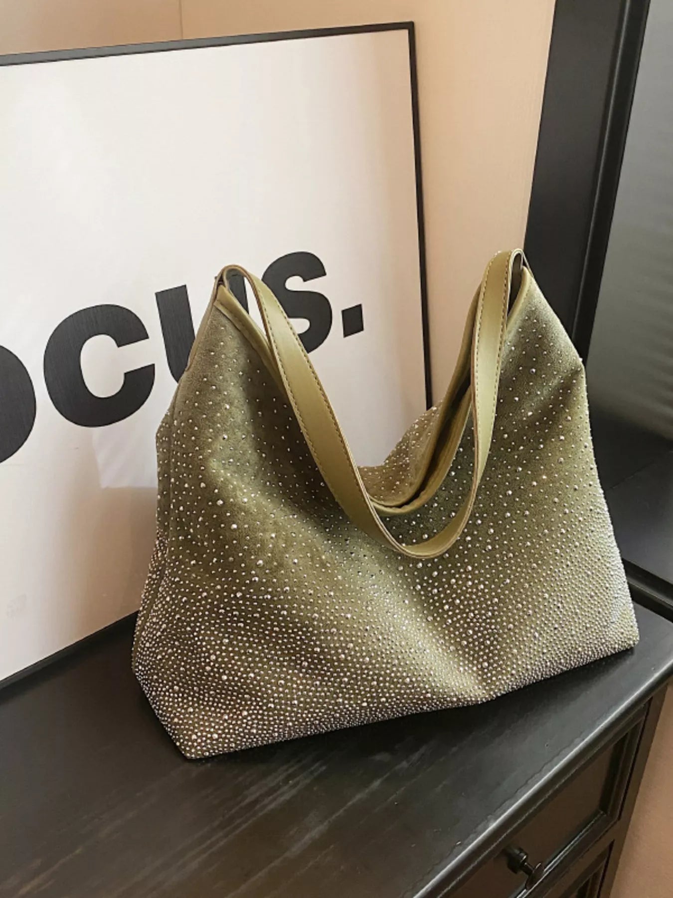 Rhinestone Tote Bag Rhinestone Tote Bag - JOJO Fashion