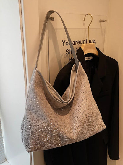 Rhinestone Tote Bag Rhinestone Tote Bag - JOJO Fashion