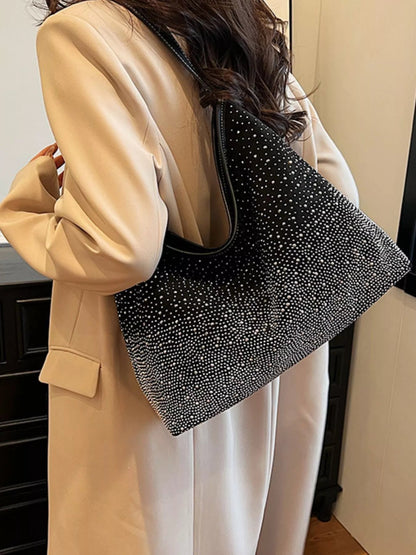 Rhinestone Tote Bag Rhinestone Tote Bag - JOJO Fashion