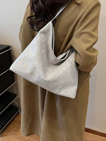 Rhinestone Tote Bag Rhinestone Tote Bag - JOJO Fashion