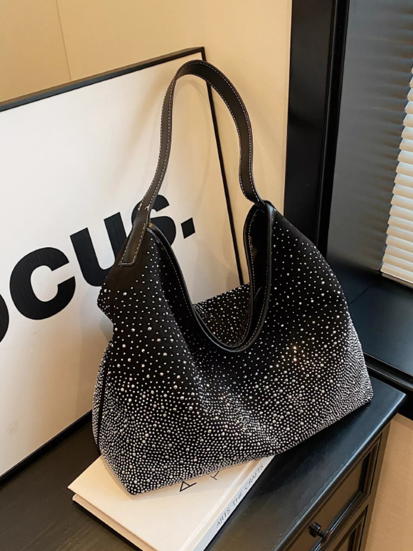 Rhinestone Tote Bag Rhinestone Tote Bag - JOJO Fashion